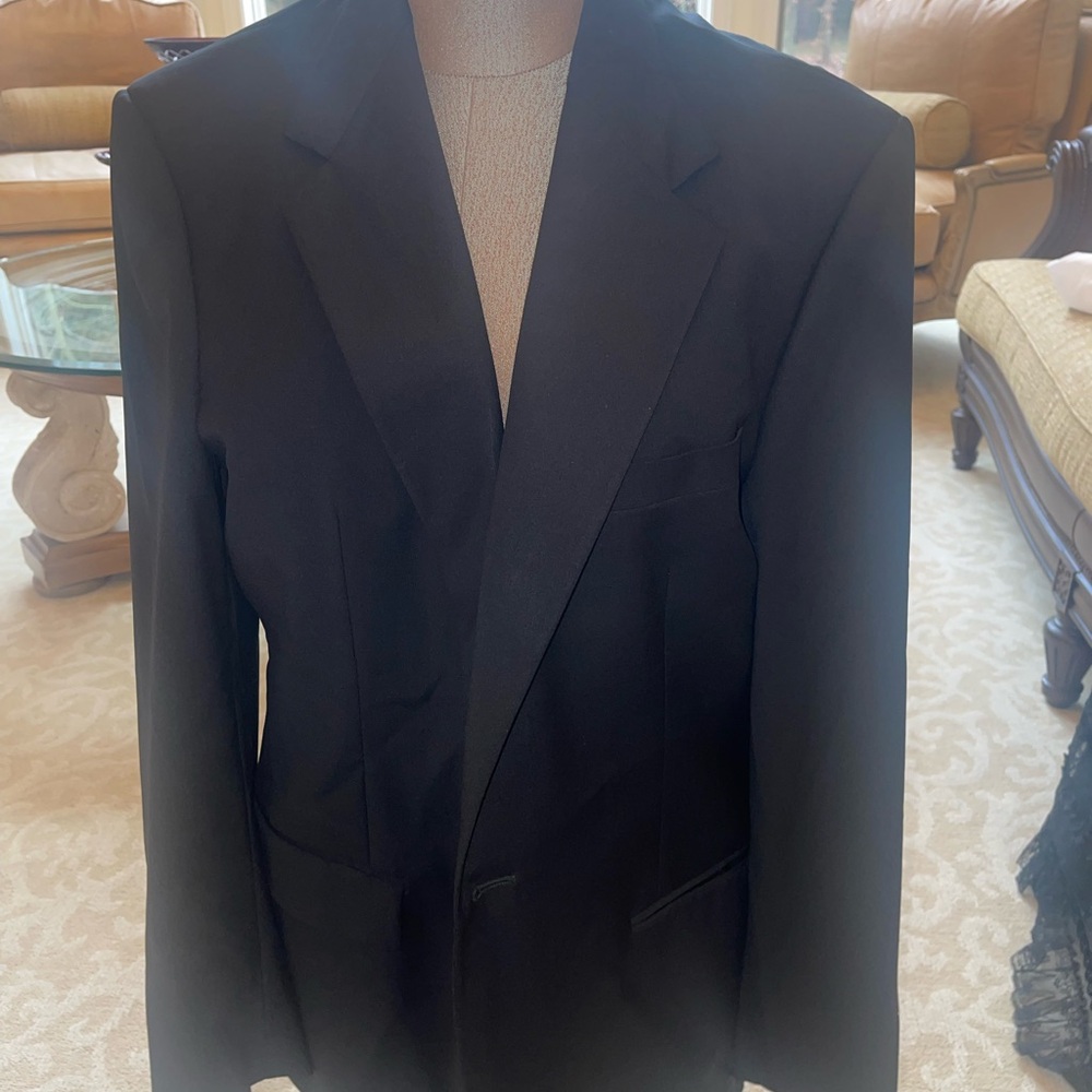 Classic Black Men's Blazer